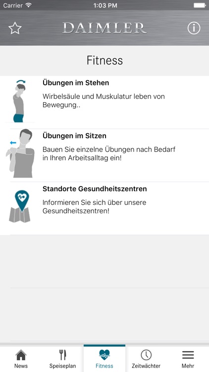Daimler 4You - Mitarbeiter App