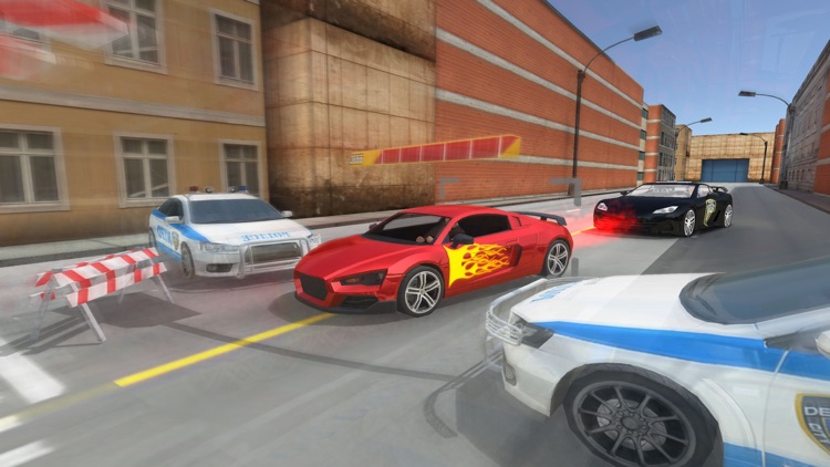 Police Car Chase Driving Simulator: Racing Cars