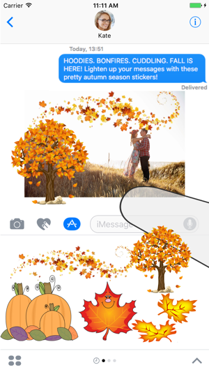 Fall & Autumn Sticker Pack(圖2)-速報App