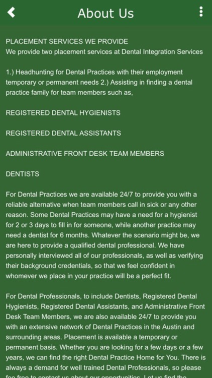 Dental Integration Services