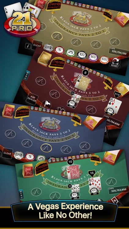 21 Pro: Blackjack Multi-Hand