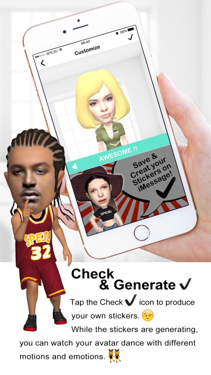 Insta3D GifMoji screenshot-4