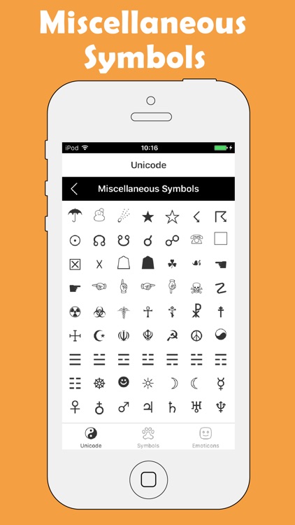 Symbol Pad - Unicode Characters and Symbols Icons screenshot-3