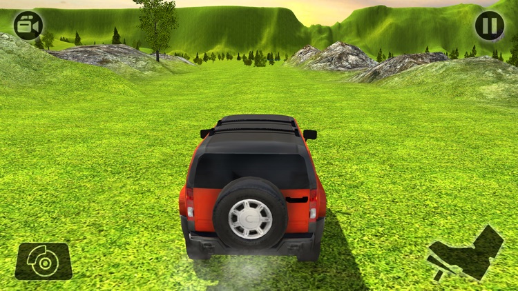 Uphill Off road Prado Car Driving Simulator 2017 screenshot-4