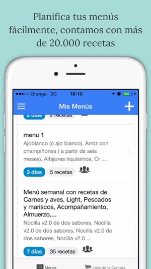 Rcetas -  Menu Planner(圖1)-速報App