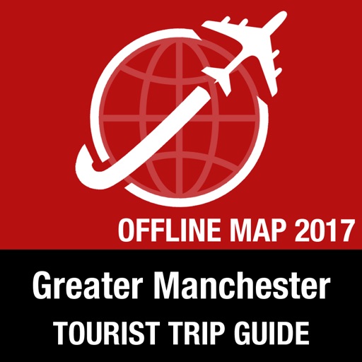 Greater Manchester Tourist Guide + Offline Map icon