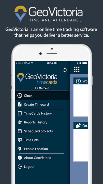 GeoVictoria TimeCards