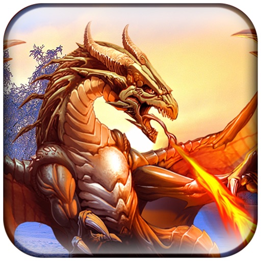 VR Flying Fiery Dragon Shooting - Pro Action Game Icon