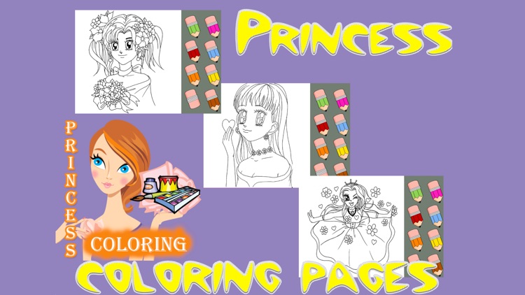 princess fairy tales coloring pages book babies