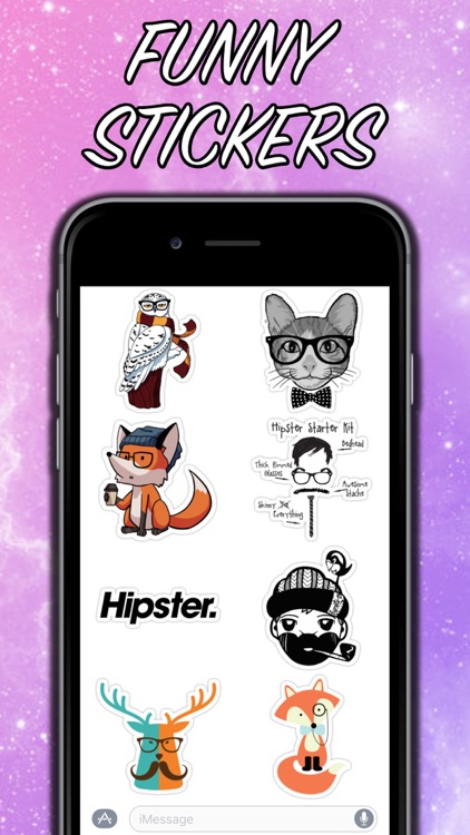 Hipster Live - New Stickers!