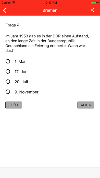 Einbürgerungstest Bremen screenshot 2