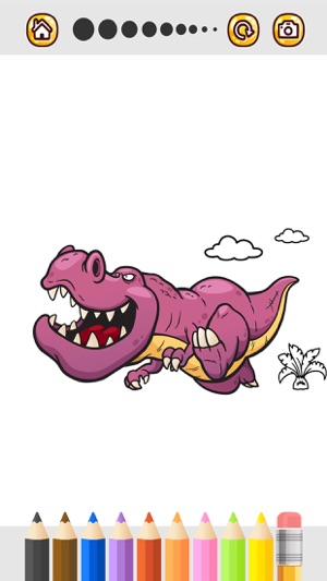 Dinosaurs Coloring Page For Preschool and Toddlers(圖3)-速報App