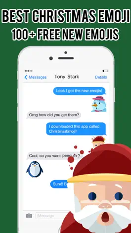 Game screenshot Christmas Emojis Stickers Messenger Keyboard Pro mod apk