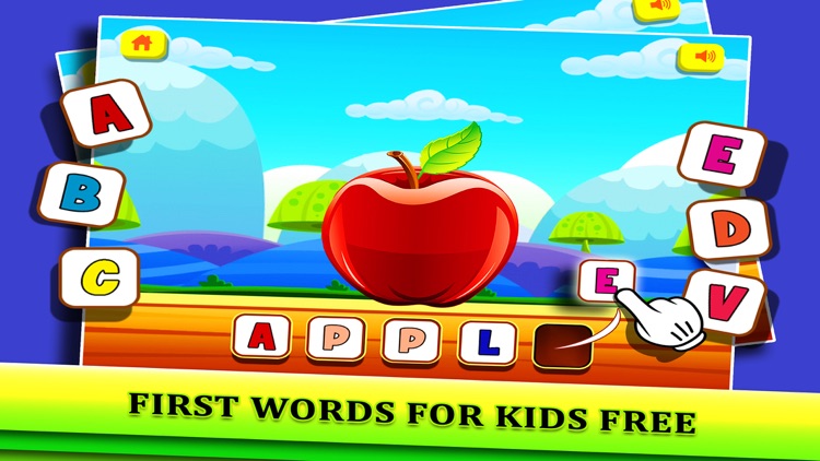 First Words For Kids Free Games