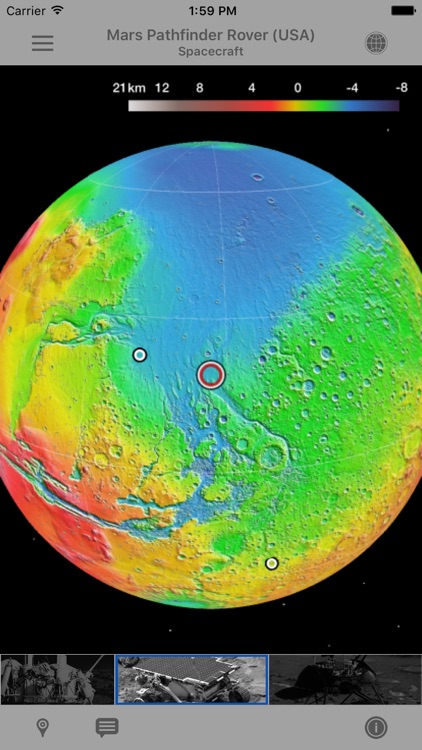 Mars Information: the Red Planet atlas