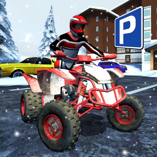 ATV Quad Bike Parking PRO - Full Snow Version icon
