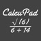 CalcuPad will turn your iPad into a fully featured calculator