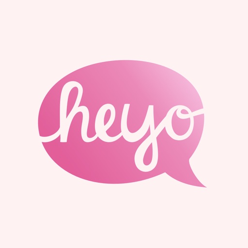 Heyo - Beautiful Handwritten Color Speech Bubble iOS App