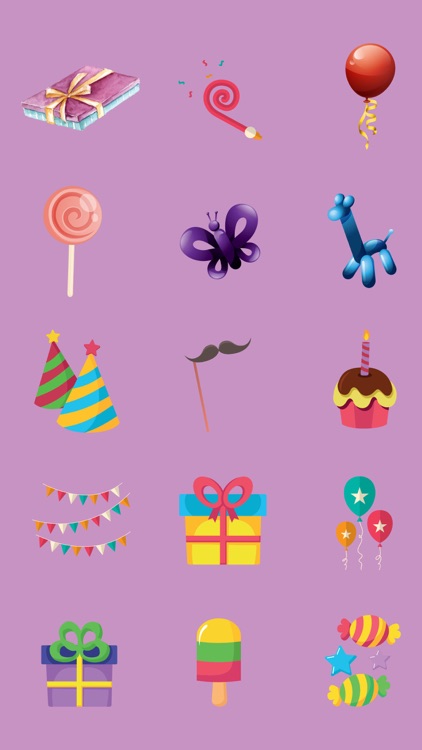 The Birthday Stickers