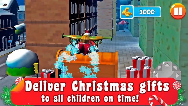 Flying Santa Jetpack Skydiving Air Race(圖2)-速報App