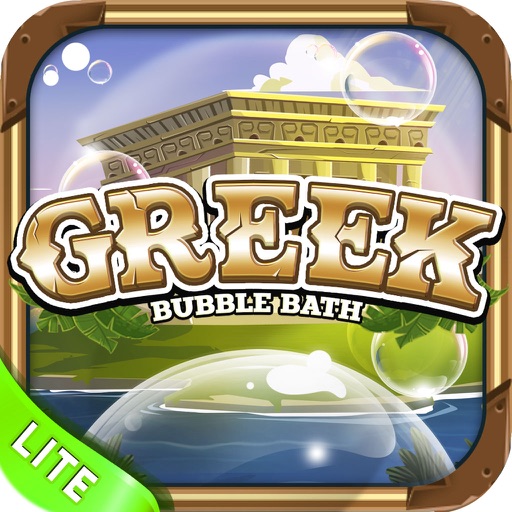 Greek Bubble Bath : Learn Greek Free iOS App