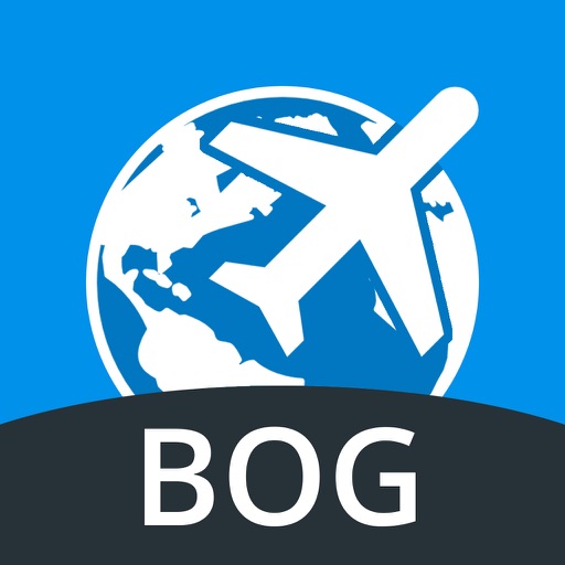 Bogota Travel Guide with Offline Street Map icon