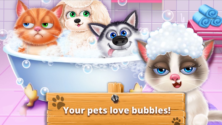 Pet Vet Care Doctor Games! Baby Puppies Dog Cat screenshot-3