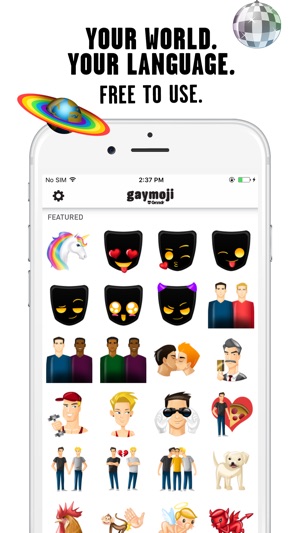 Gaymoji by Grindr