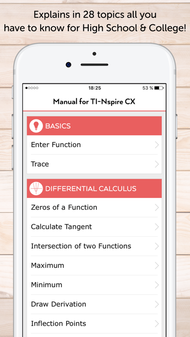 Manual for Graphing Calculator TI-Nspire CX CAS Screenshot 2