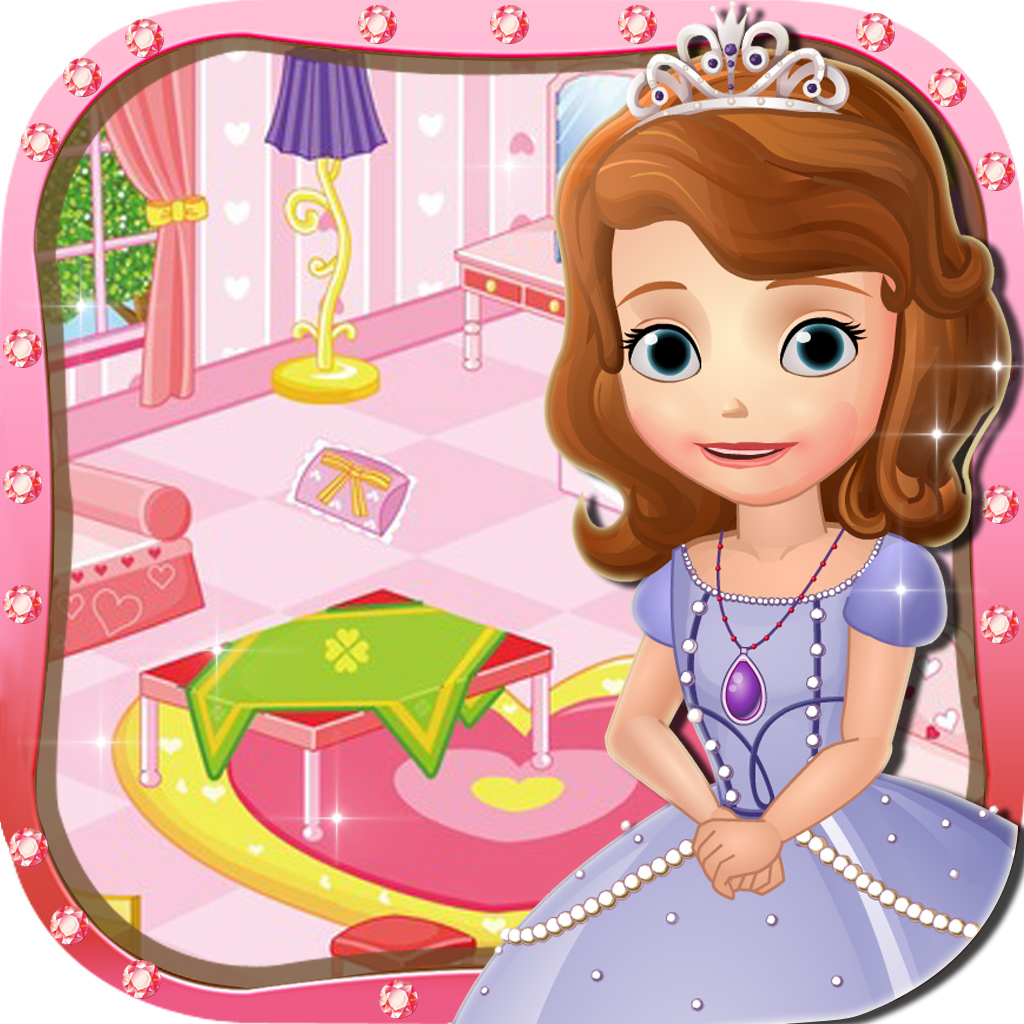 Princess Room - baby games and kids games App Icon