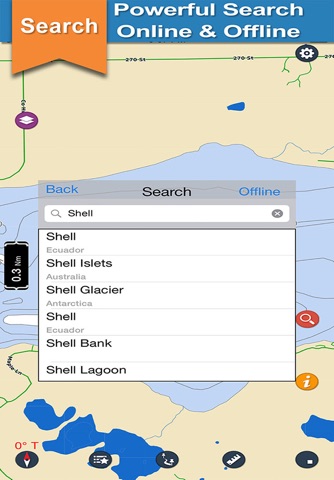 Shell & Smoky offline chart for lake - park trails screenshot 4
