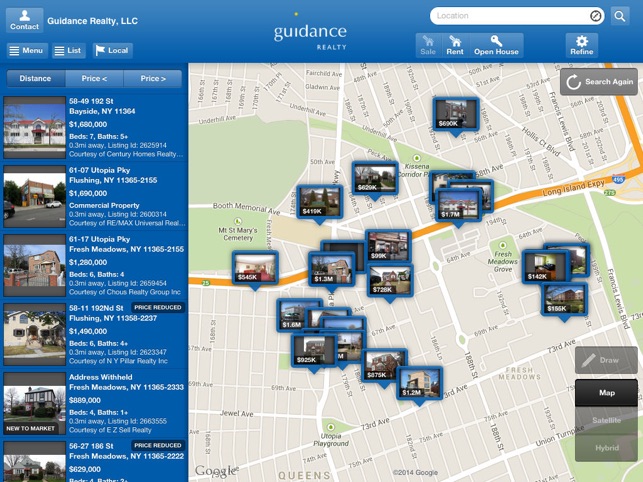 Guidance Realty for iPad