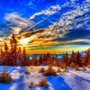 Sunset Winter Wallpapers HD- Quotes and Art