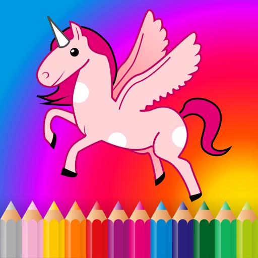 Coloring book - games for kids, boys & girls icon
