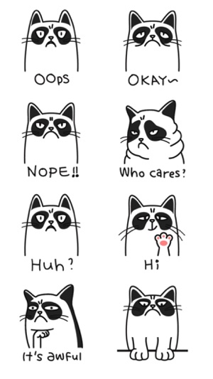 Angry Cat Stickers(圖5)-速報App