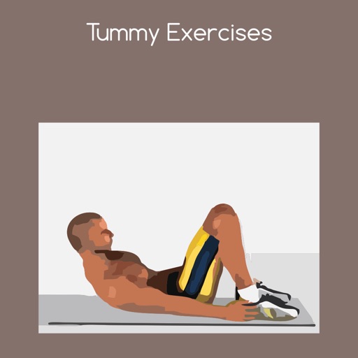 Tummy exercises icon