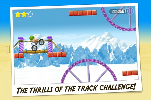 Rolling Boom Wheels-Fun Moto Happy Run Racing Game screenshot 3