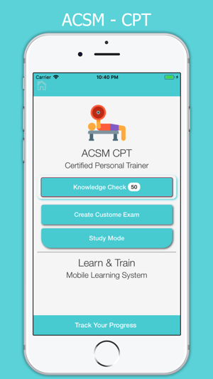 ACSM CPT Exam Prep 2018(圖1)-速報App