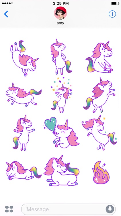 Unicorn Snot Stickers
