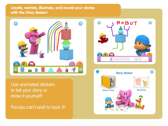 Pocoyo Playset -  3D Shapes(圖4)-速報App