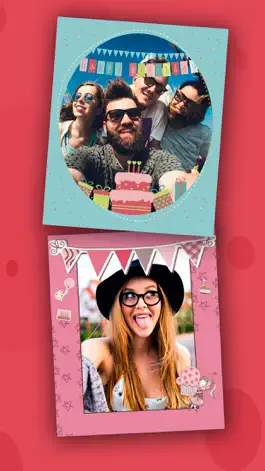 Game screenshot Birthday party photo frames for kids hack