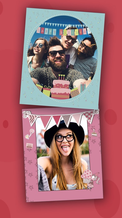 Birthday party photo frames for kids screenshot 3