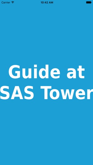 Guide at SAS Tower