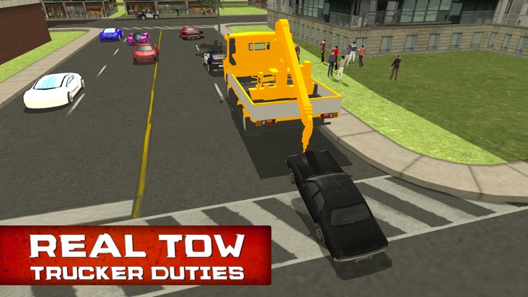 City Tow Truck Simulator & Real Trucker Simulation screenshot-3