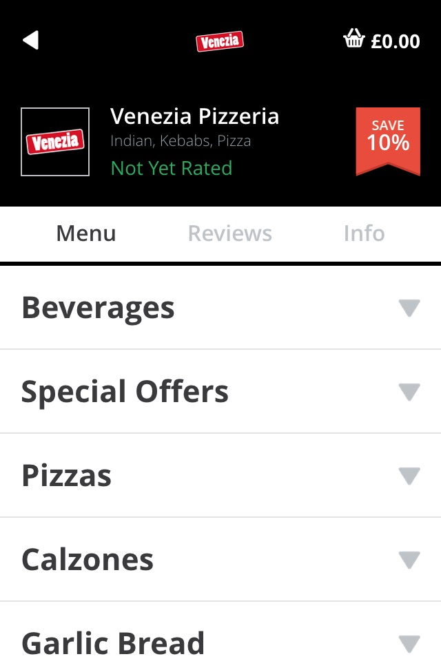 Venezia Pizzeria & Curry House screenshot 3