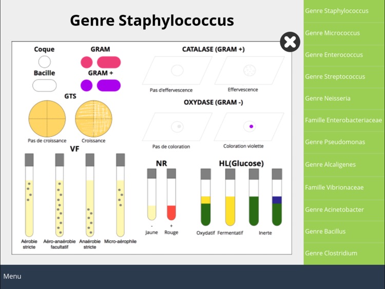 Galerie d'orientation bactérienne iPad screenshot-3