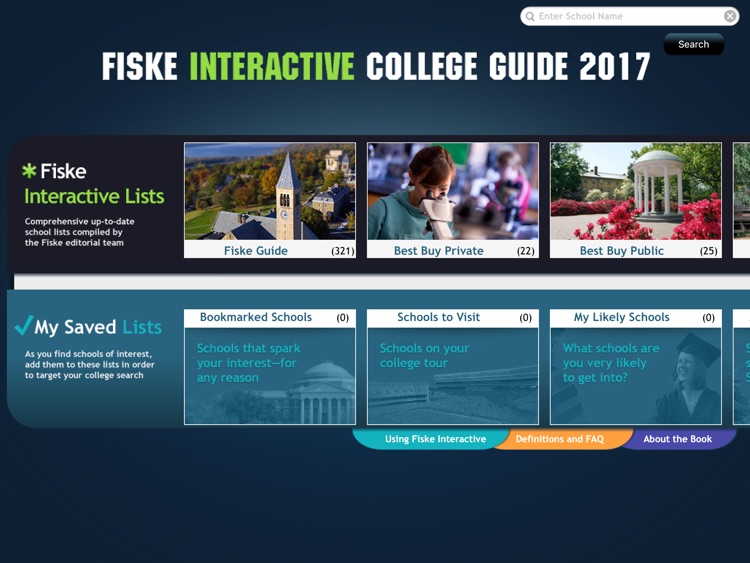 Fiske Interactive College Guide 2017