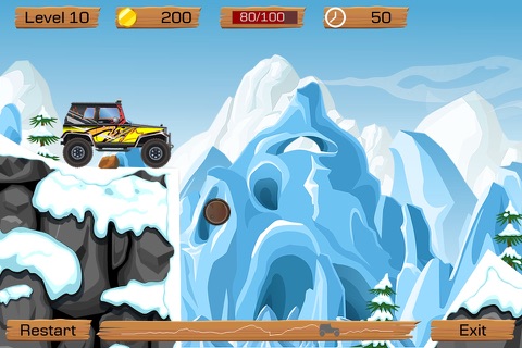 Snow Off Road Lite screenshot 2