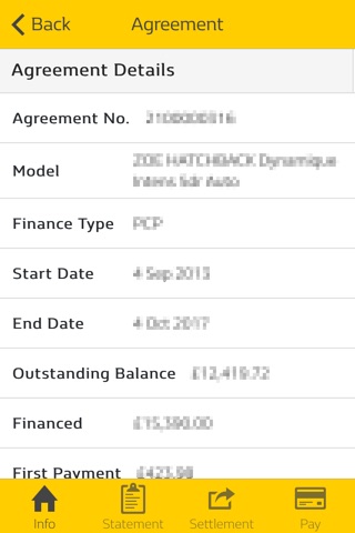 Renault Finance screenshot 3