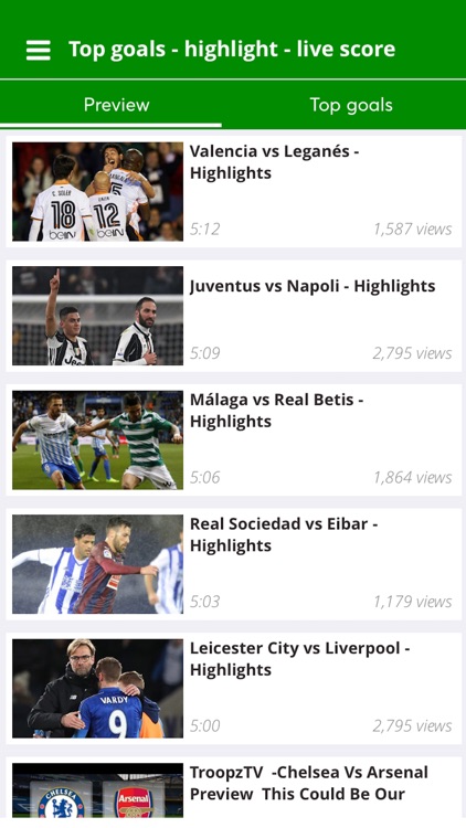 Football daily - top goals, highlight, live score